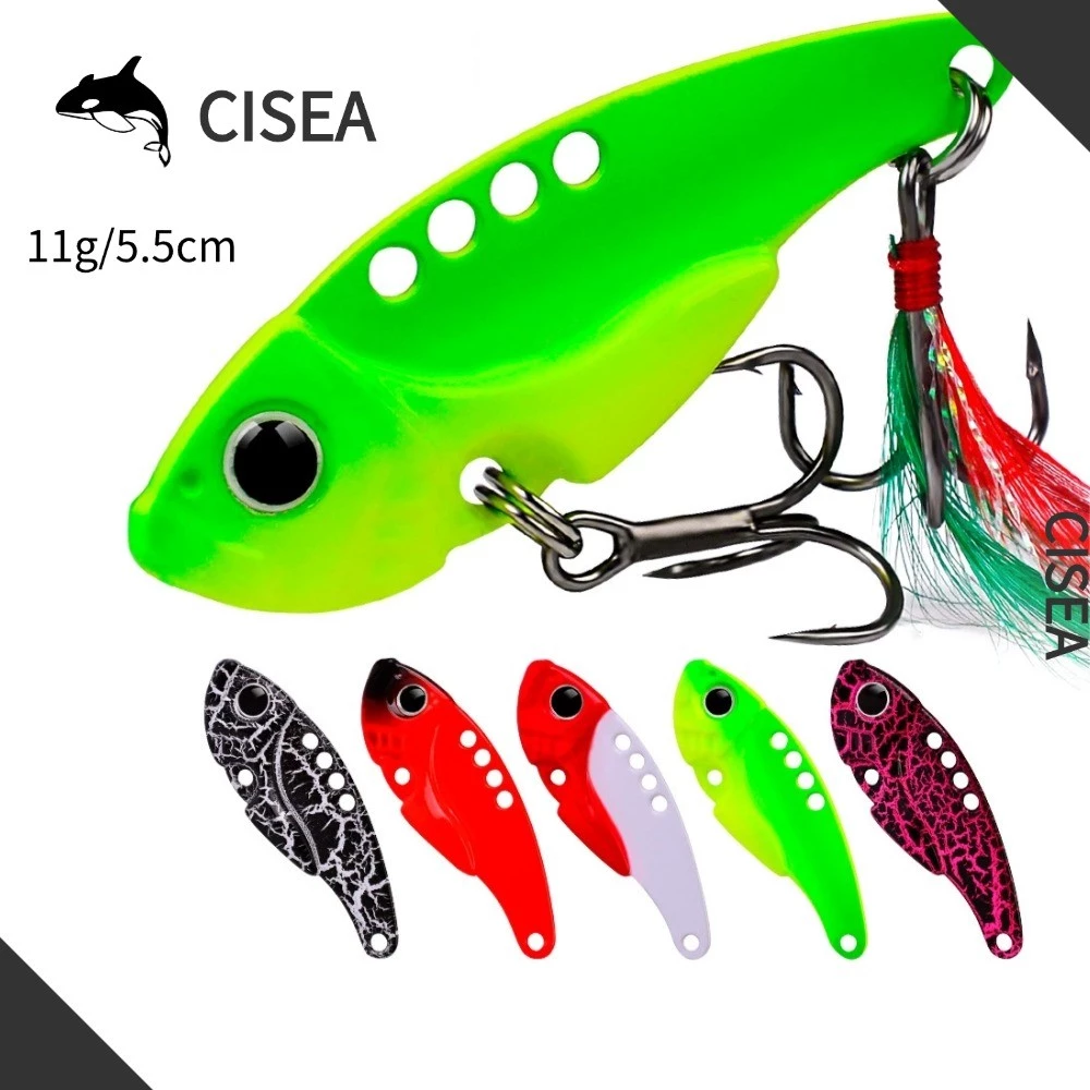 CISEA F73 vib 11g 5.5cm lure เหยื่อยาง ปลา ตกปลา ตกปลา เหยื่อจิ๊ก เหยื่อ