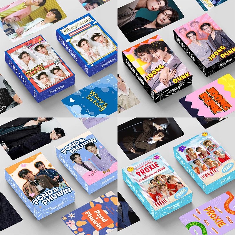 การ์ด Lomo Pond Phwin Photocard Proxie Winny Satang Joong Dunk การ์ดอัลบั้มไอดอลร้อนในประเทศไทย ของส