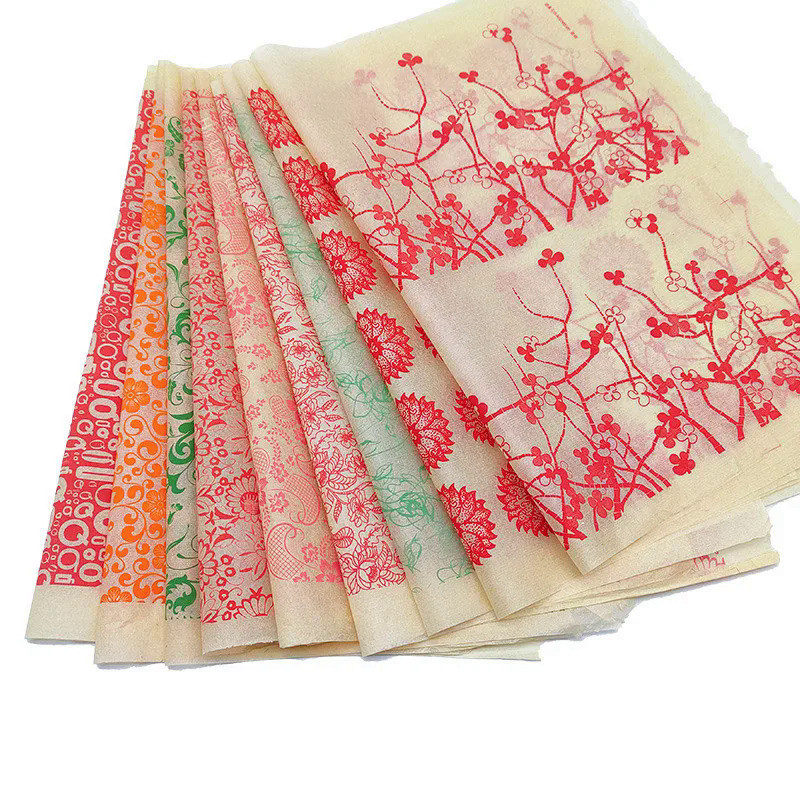 1PC Pottery Underglaze Decal Paper Flower Color Transfer Paper Polymer Clay DIY High Temperature Cer