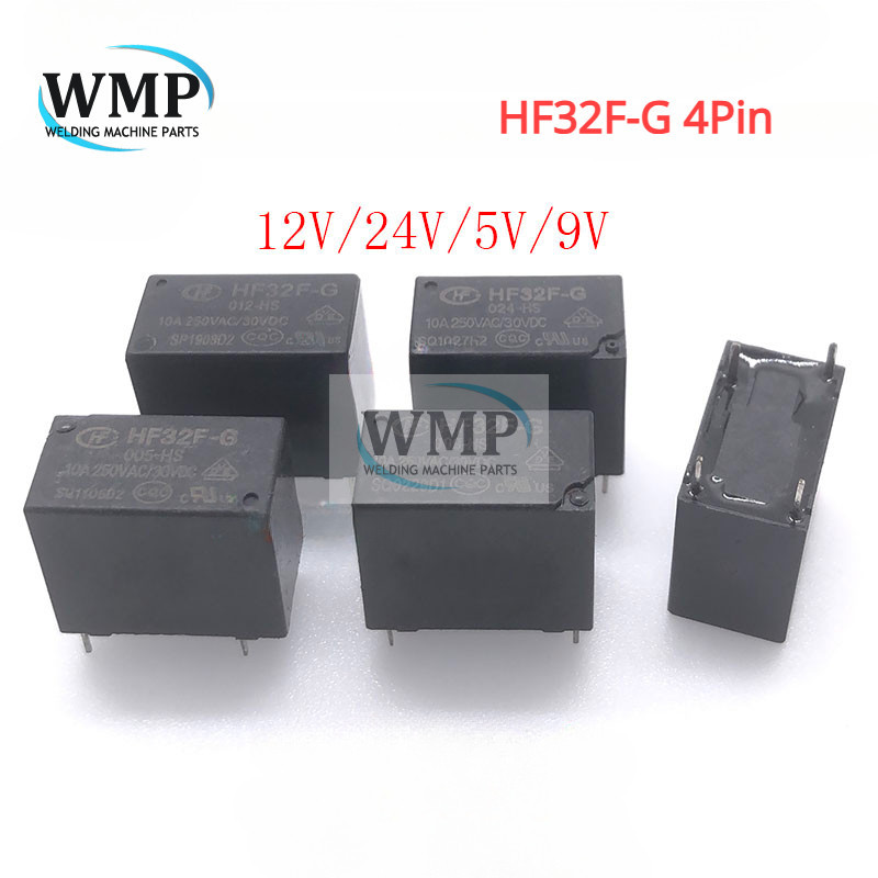 รีเลย ์ เดิม HF32F-G HS 5V 9V 12V 24V 10A ใหม ่