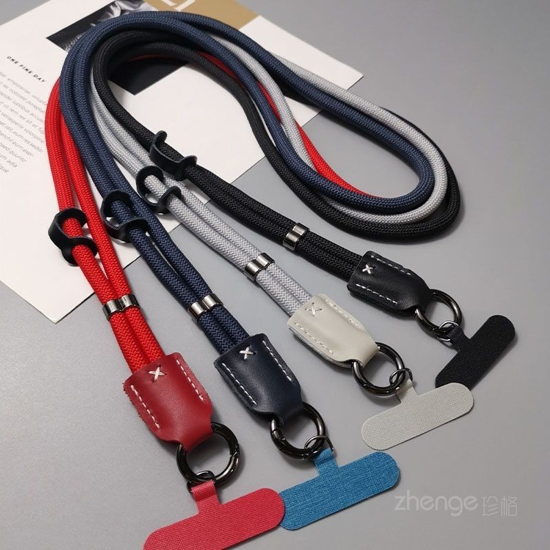 อุปกรณ์เสริมโทรศัพท์มือถือ สายคล้องคอ แบบตัวหนา ป้องกันการสูญหาย ป้องกันการกระแทก ที่แข็งแกร่ง เหมาะกับผู้ชาย และผู้หญิง สําหรับโทรศัพท์มือถือกลางแจ้ง