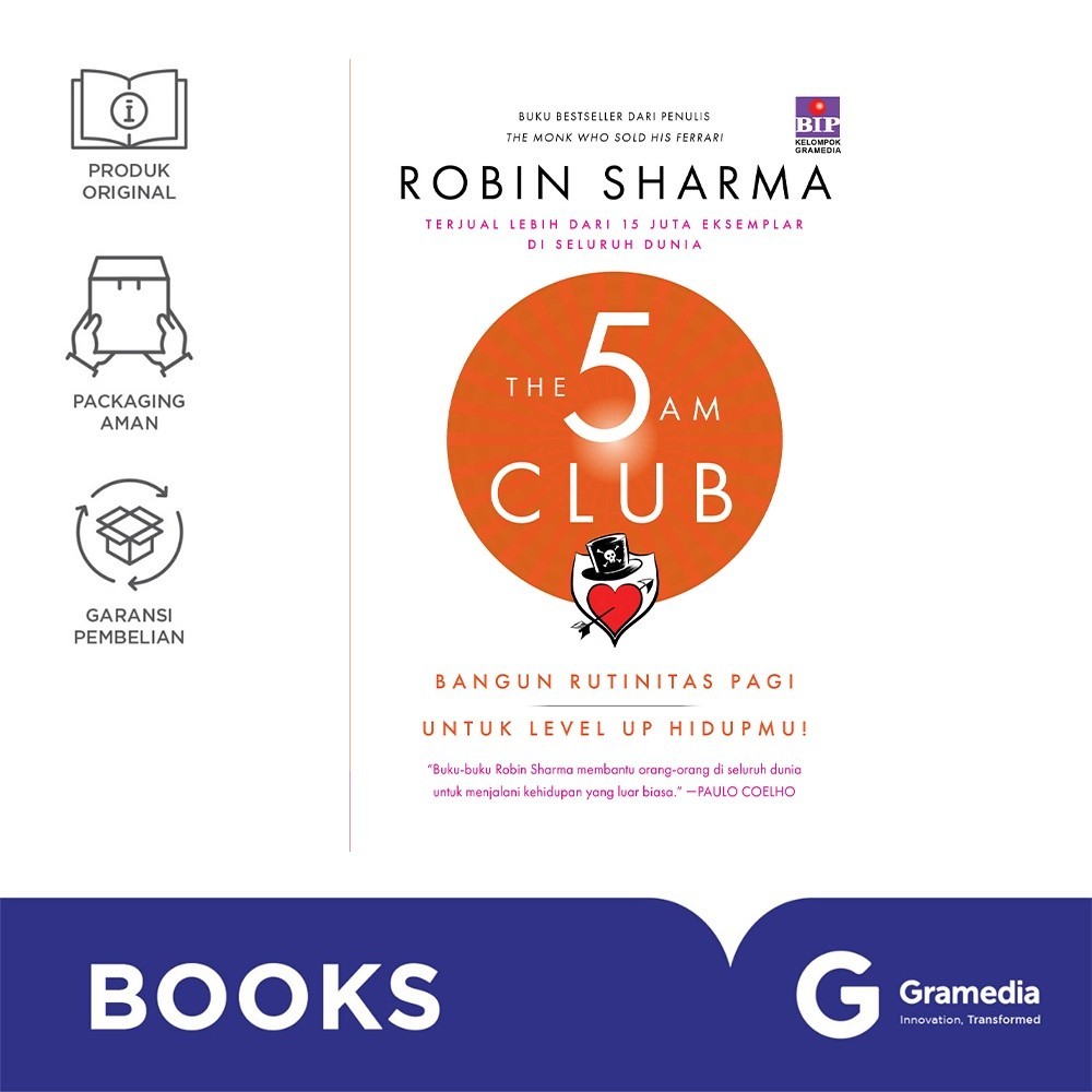 The 5 Am Club: สร้างกิจวัตรยามเช้าสําหรับชีวิตของคุณระดับขึ้น!