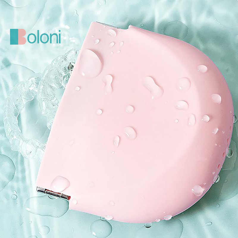 [Boloni] ใหม่ กล่องเก็บฟันปลอม แบบซิลิโคน