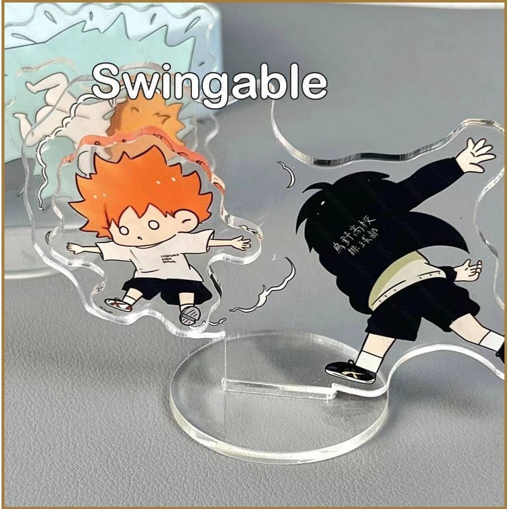 Good Haikyuu Q Version ฟิกเกอร์อะคริลิค หมุนได้ ของขวัญ สําหรับเด็กผู้หญิง