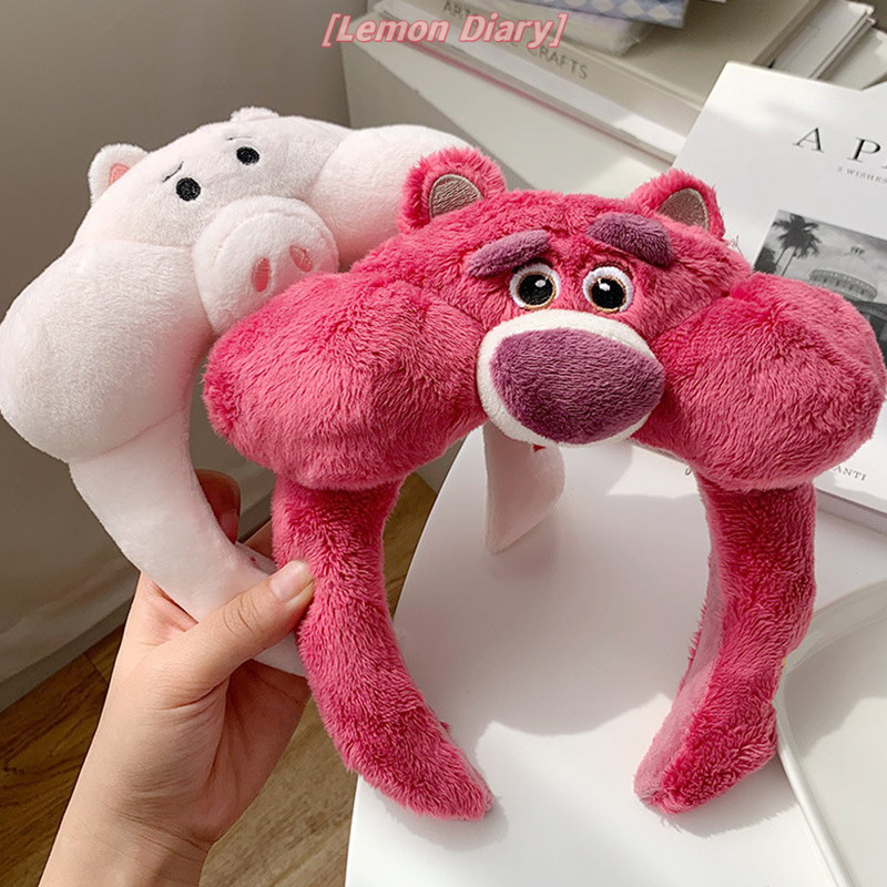 Ld| ที่คาดผม รูปการ์ตูนหมีน่ารัก เหมาะกับงานปาร์ตี้ สําหรับล้างหน้า