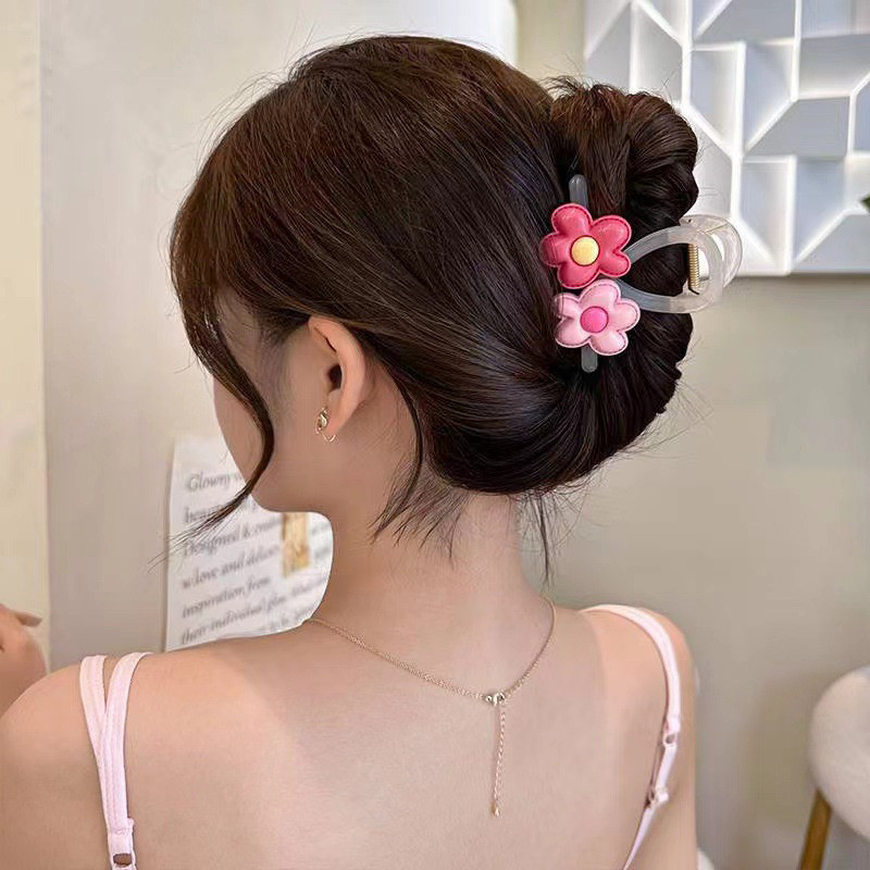 ในไทย-พร้อมส่งกิ๊บหนีบผม จับคลิปดอกไม้หลากสี รูปที่ 3