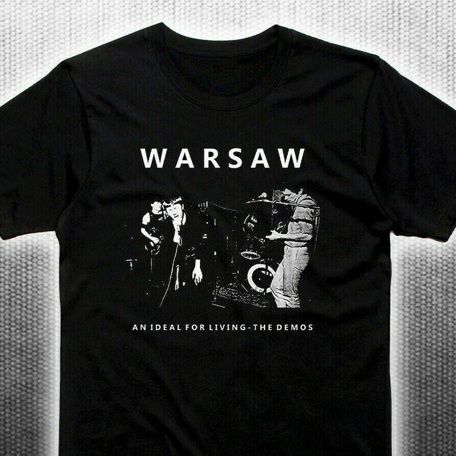 Warsaw Joy Division เสื้อยืดชาเสื้อยืด Man