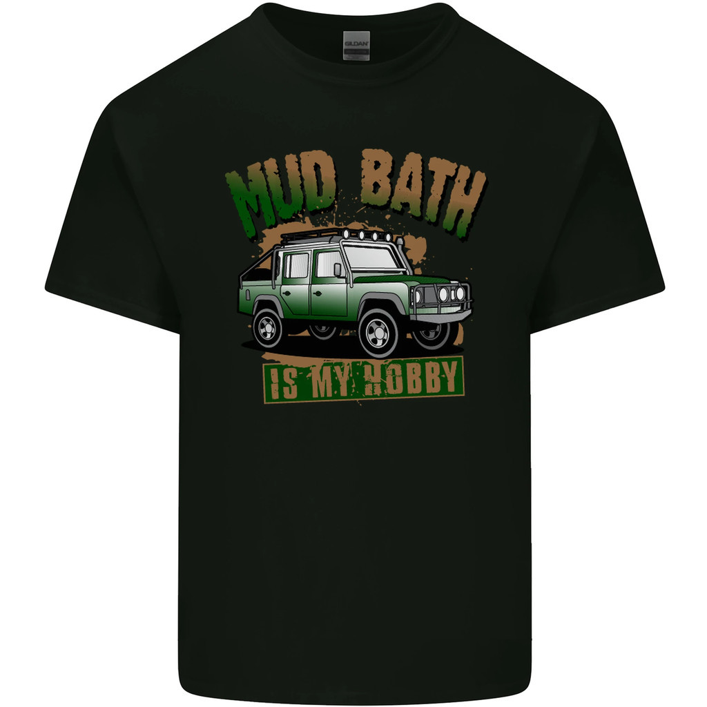 Mud Bad Is My Hobby 4X4 Over-Roading Street Mens Cotton T-Shirt