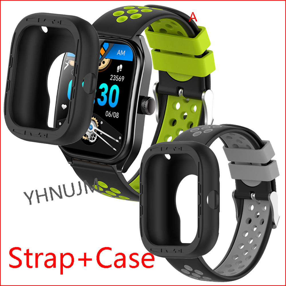 เคส Aolon Curve สมาร ์ ทนาฬิกาหน ้ าจอป ้ องกันกันชนอุปกรณ ์ เสริมสําหรับ Aolon Curve Smartwatch สาย