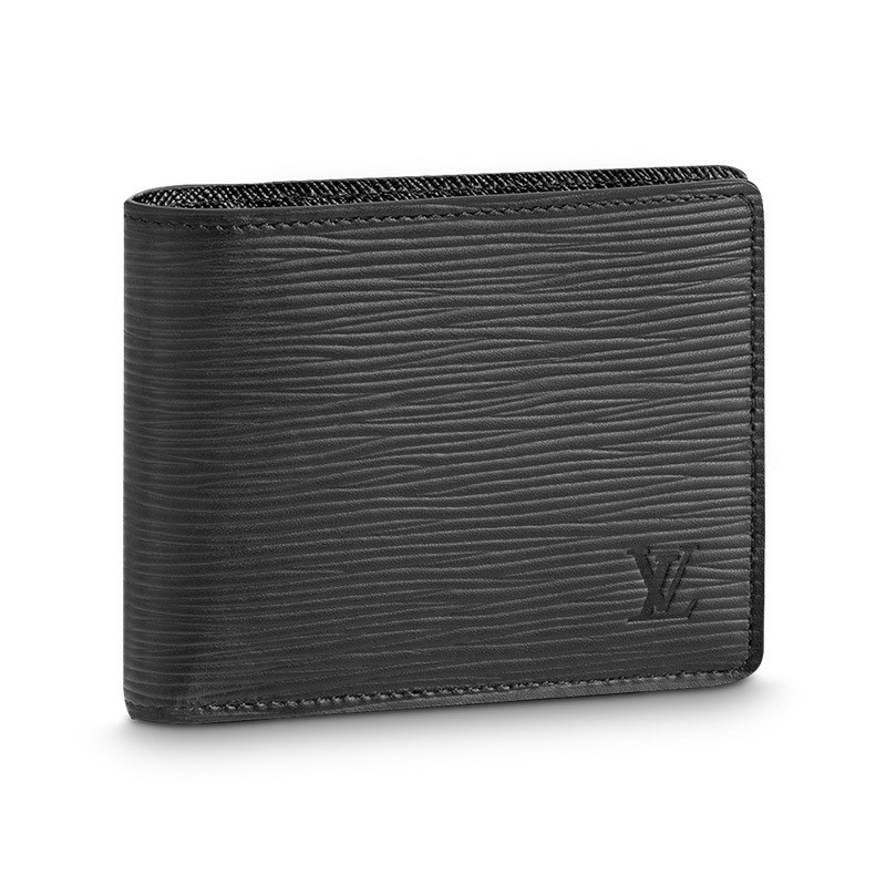 Louis Vuitton/Louis Vuitton New Men's Wallet LV SLENDER Leather Folding Casual Short M60332