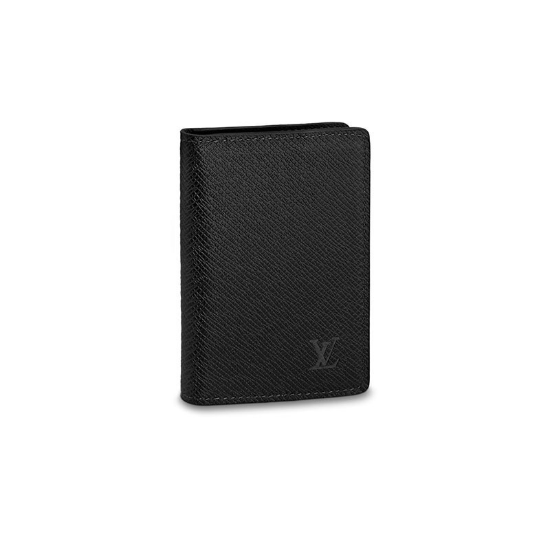 Louis Vuitton/Louis Vuitton Men's Wallet LV Exquisite and Simple Calfskin Folding Short M30537
