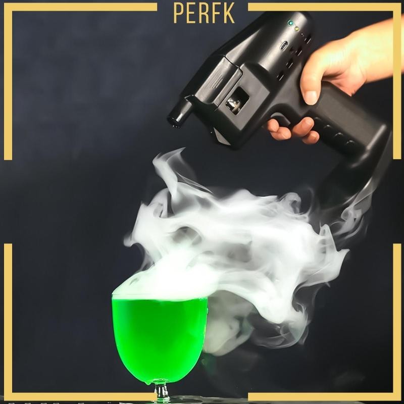 [Perfk ] Bubble Maker Bubble Making Machine มือถือ Bartending Smoke Making