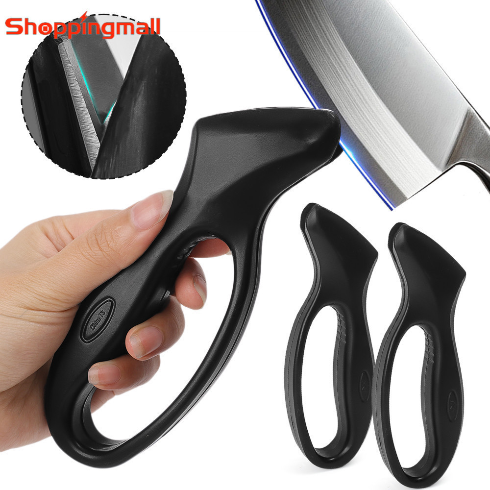 Mini Handheld Kitchen Sharpener - ทนทาน ABS กรรไกรใบมีด Sharpening เครื ่ องมือในครัวเรือนครัว Whetstone Gadgets