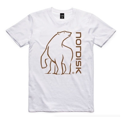 ย้อนยุคFashion เสื้อยืดผ้าฝ้ายพิมพ์ลายNORDISK CAMPING เสื้อยืด คุณภาพพรีเมียม เดินป่า แคมปิ้ง ขนาดตามรอบอก TeeS-5XL