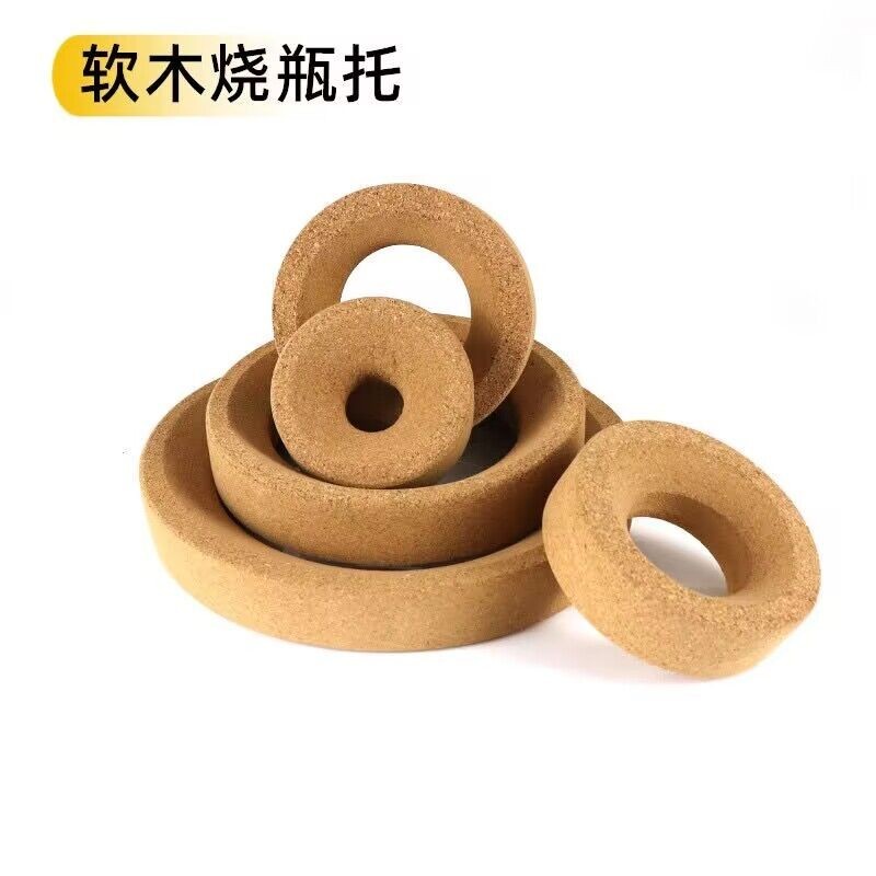 Cork Flask Holder รอบด ้ านล ่ างขวด Pad ผู ้ ถือฐานพลาสติกผู ้ ถือขวด Bu 's Funnel Holder 80/100/110/120 - รูปที่ 6