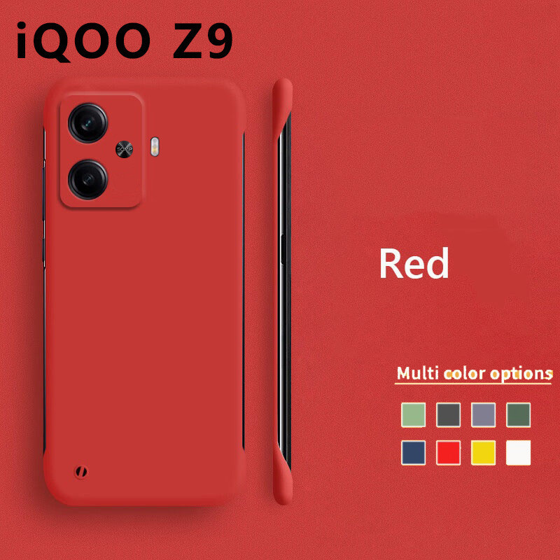 ปลอกสําหรับ IQOO Z9 Z9X Turbo 5G 4G 2024 Slim Skin Matte เคสโทรศัพท์สําหรับ IQOOZ9 IQOOZ9X Z9Turbo H