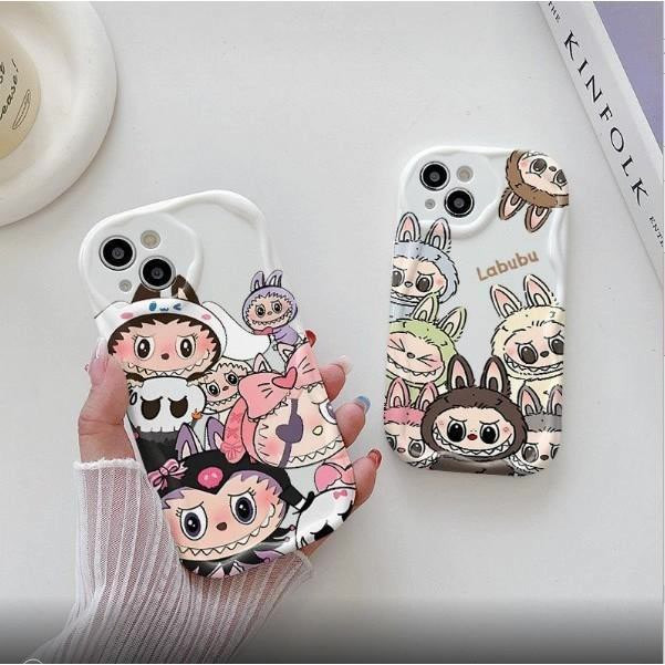 🔥TheOne🔥 ส่งจากไทย labubu เคสไอโฟน11 15 13 14 12PRO 15 pro max XR 12 13pro เคสเกาหลี 6P 7P 8P 14pro#