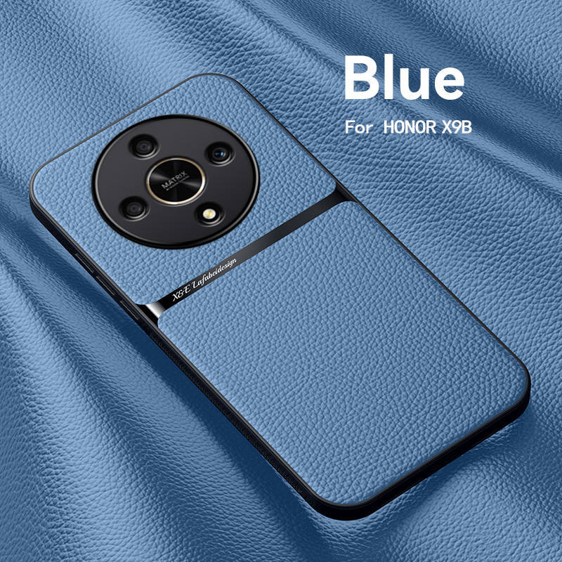 Honor X9C โทรศัพท์สมาร์ทสําหรับ Honor X9d X9a X9b HonorX9a HonorX9b 5G 2024 หรูหราหนังแม่เหล็กผู้ถือรถกันกระแทกปลอก Anti-fall กันชนเลนส์กล้องป้องกันปกหลัง - รูปที่ 6