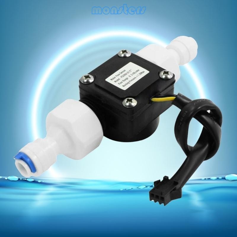 Mon 1-30L min Water Flow Hall Counter Sensor Water Control Water Flow Rate Switches Flow Meter Flowmeter สําหรับ Water Heate