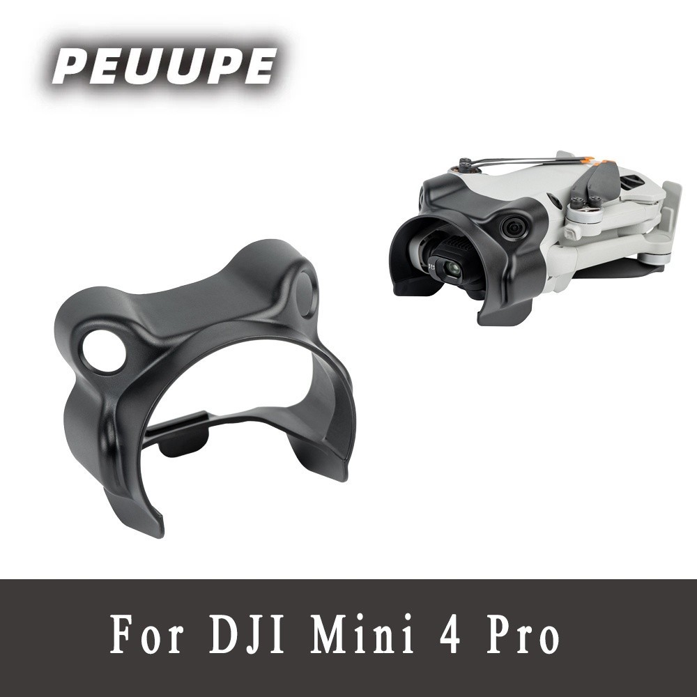 Drone ฝาครอบเลนส์สําหรับ Mini 4 Pro ฝาครอบป้องกันเลนส์ป้องกันแสงสะท้อนกล้อง Gimbal สําหรับ DJI Mini 4 Pro อุปกรณ์เสริม