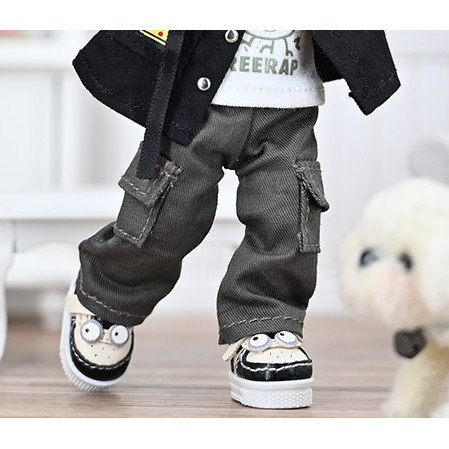 Ob11 กางเกงตุ ๊ กตาอเมริกันหลวม YMY GSC Nendoroid เสื ้ อผ ้ าปรับ YMY obitsu11 1/12 BJD BODY9 DDF ufdoll