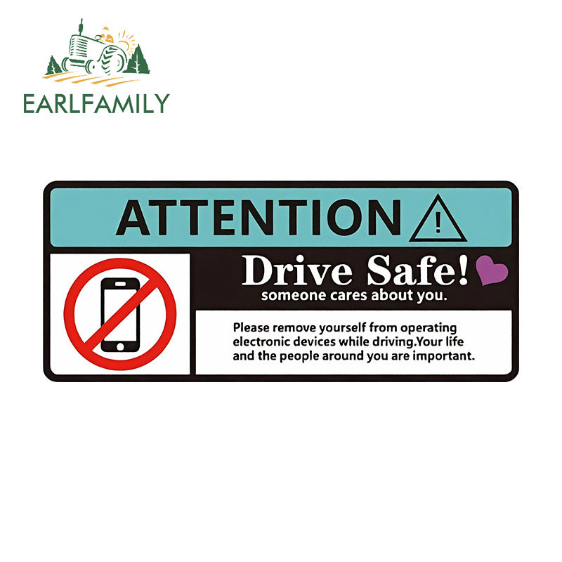 EARLFAMILY 13 ซม.อย่าสัมผัสป้ายเตือนรถสติกเกอร์บุคลิกภาพศิลปะ Scratch-Proof กระจกด้านหลังกล่องเครื่องมือ PVC Decals รถสินค้า ราคา ถูกที่สุด ดีลบีเคเค แกลเลอรีภาพที่ 2