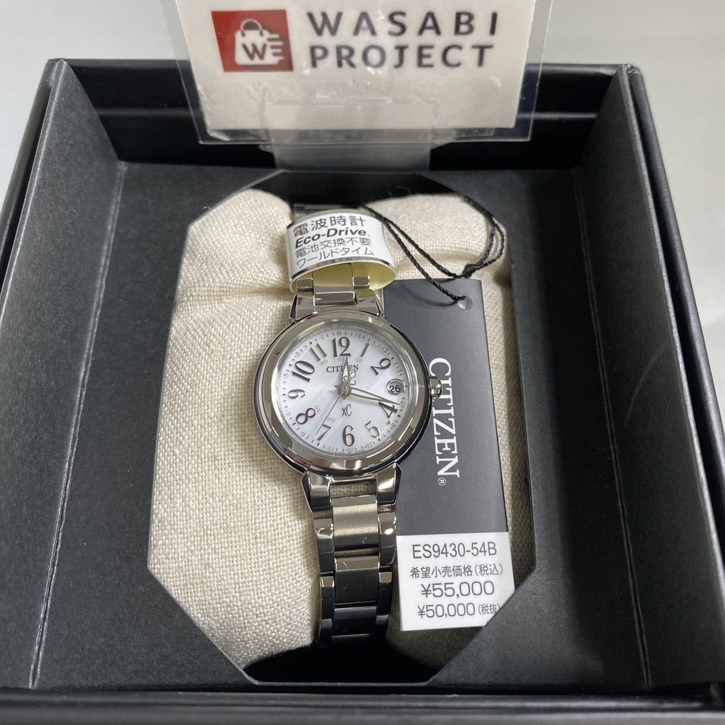 [Authentic★Direct from Japan] CITIZEN ES9430-54B Unused xC Eco Drive Sapphire glass Silver SS Women Wrist watch นาฬิกาข้อมือ