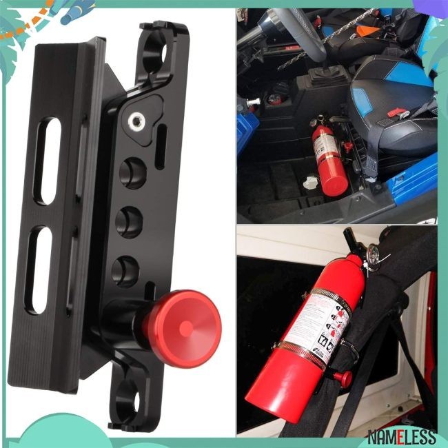Namele ม้วนบาร์เครื่องดับเพลิง Mount Holder ปรับ Quick Release Bracket สําหรับ Atv / Utv / Jk / Jl