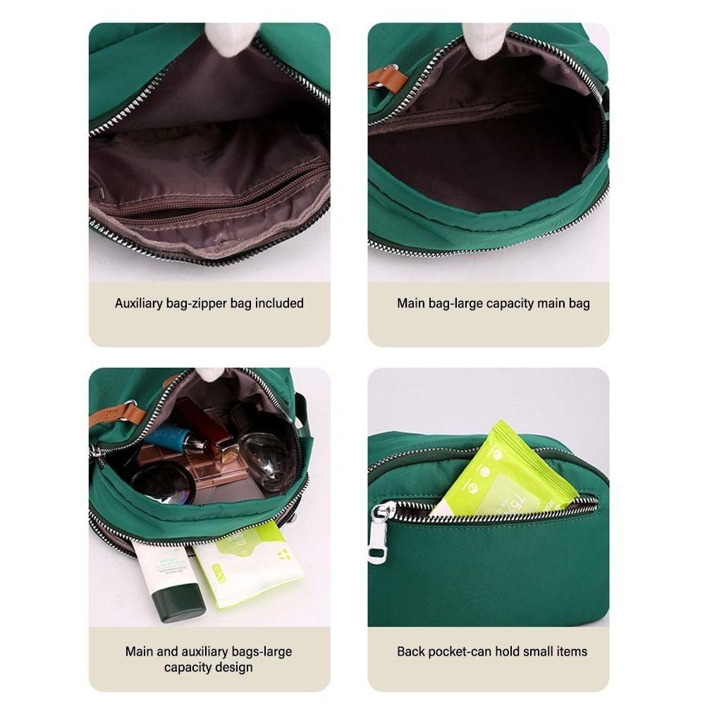 กระเป๋าสะพายไหล่ ผ้าไนล่อน ระบายอากาศ เหมาะกับการเดินทาง สําหรับผู้หญิง BB00486 - รูปที่ 6