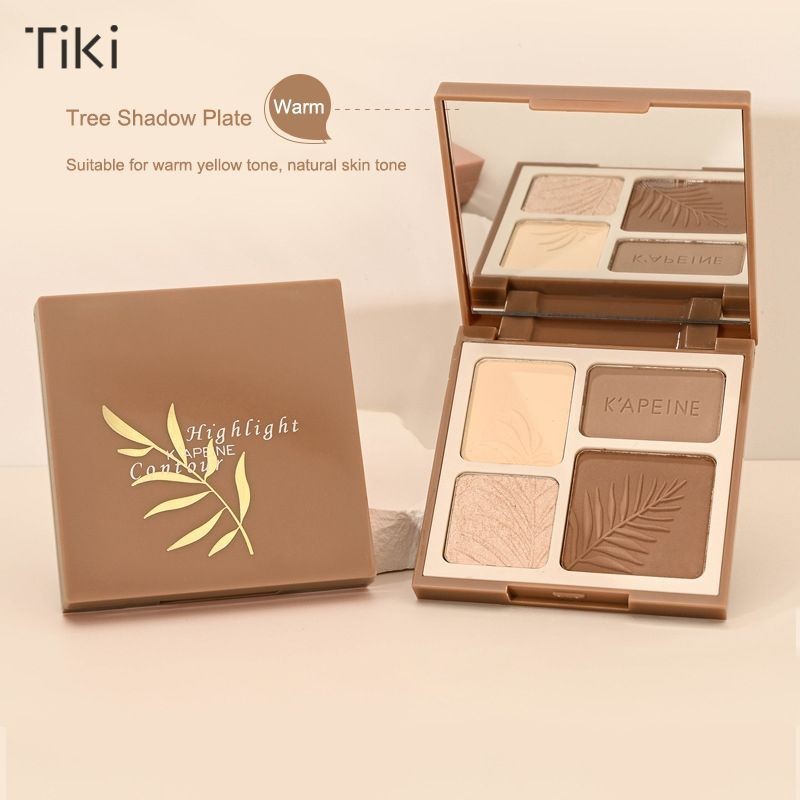 พาเลทคอนทัวร์ ไฮไลท์จมูก เนื้อฝุ่น สีธรรมชาติ ทนทานตลอดเวลา