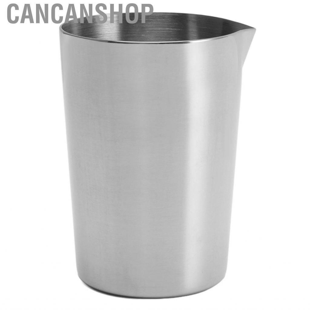 Cancanshop Cocktail Mixing Pitcher Stainless Steel Glass For Stirred YA