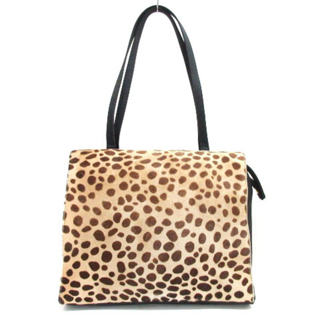 Moschino Moschino tote bag Harako animal beige black Direct from Japan Secondhand