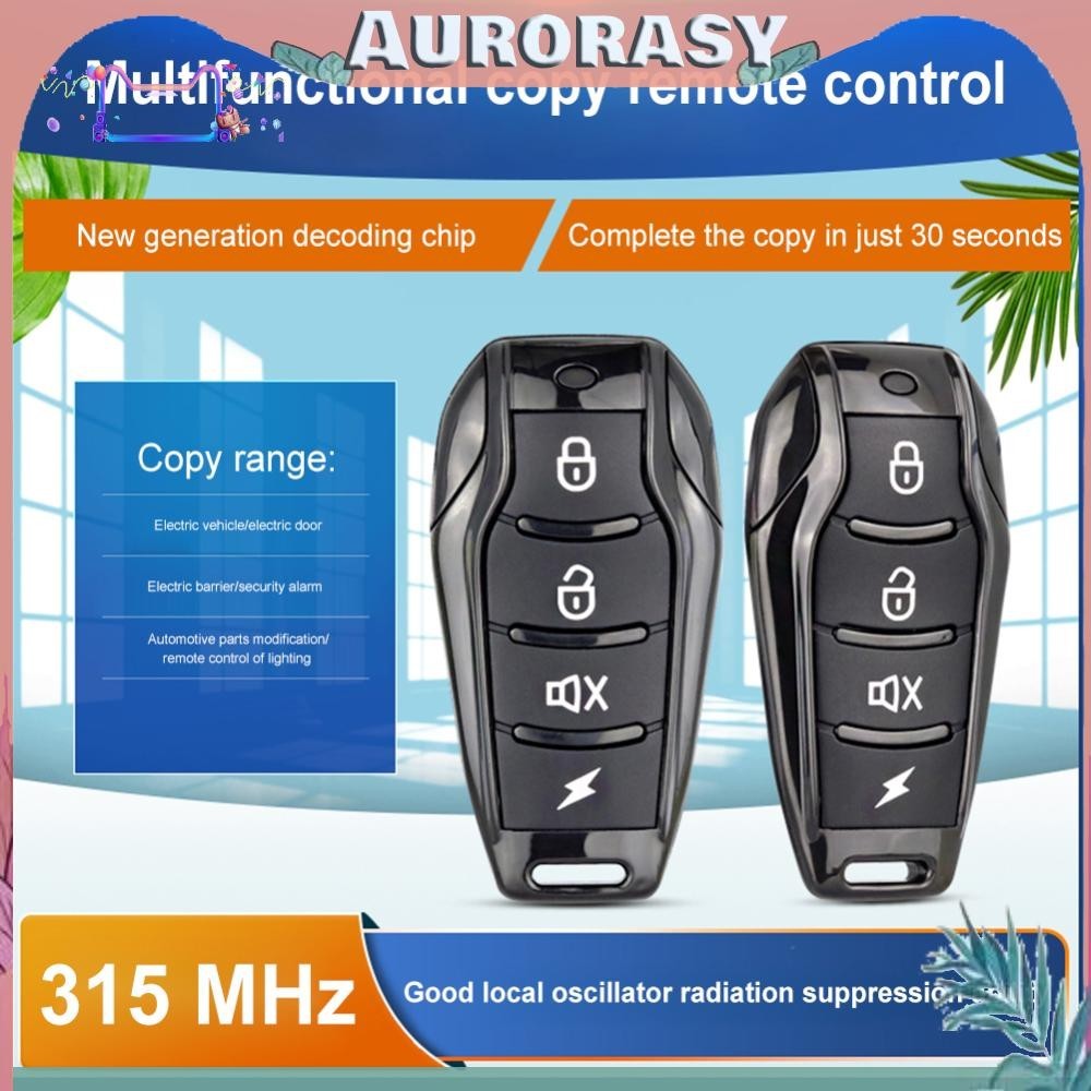[AS ] 315/433mhz Copy Remote Control 4 ปุ ่ ม Key Duplicator Universal สําหรับประตูโรงรถ