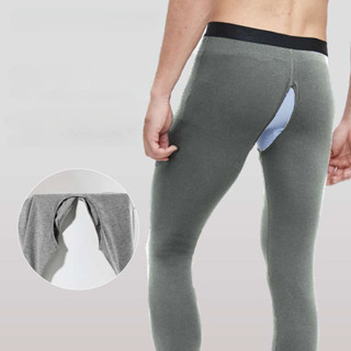 ชุดจั๊มสูท กางเกงเปิดเป้ากางเกงผ้าฝ้ายอบอุ่น เลกกิ้ง วัยกลาง…