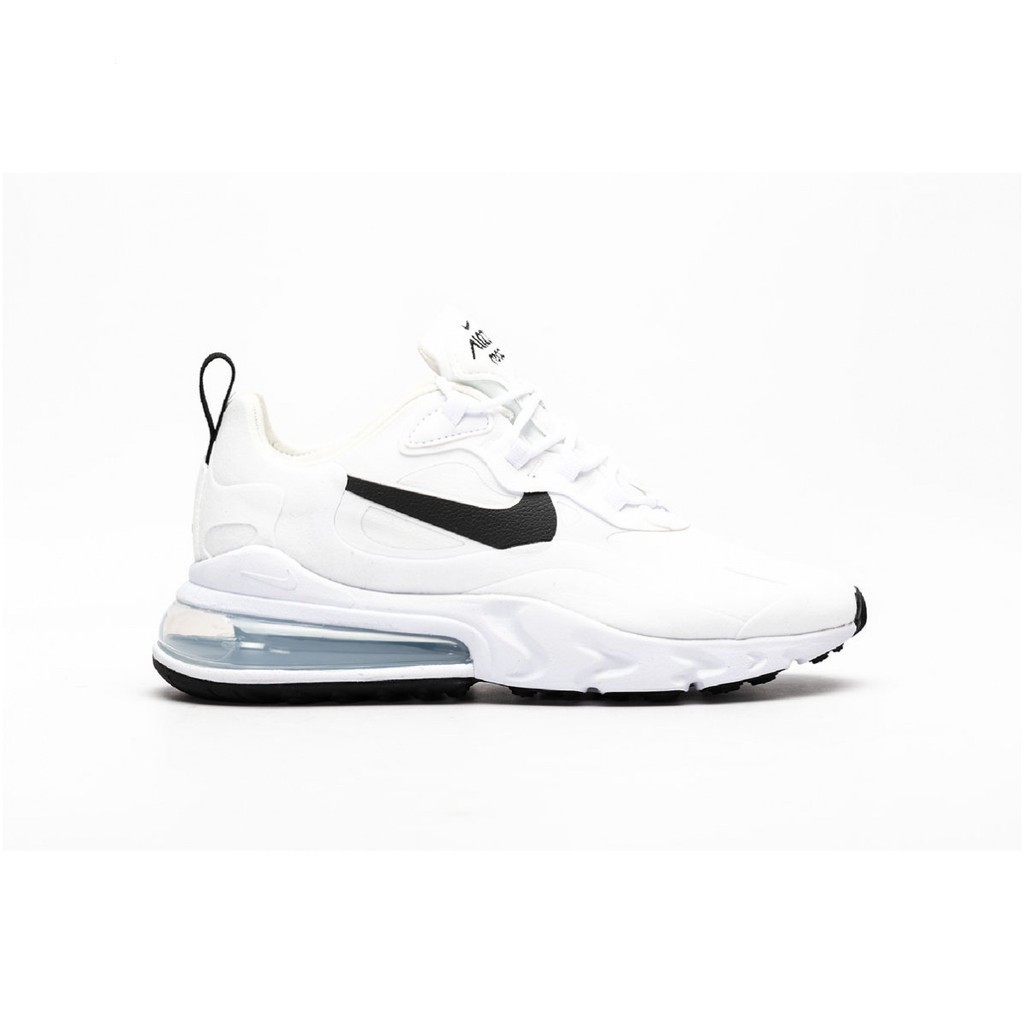 [Xiaoba ] Nike Air Max 270 React W สีขาว สีดํา CI3899-101
