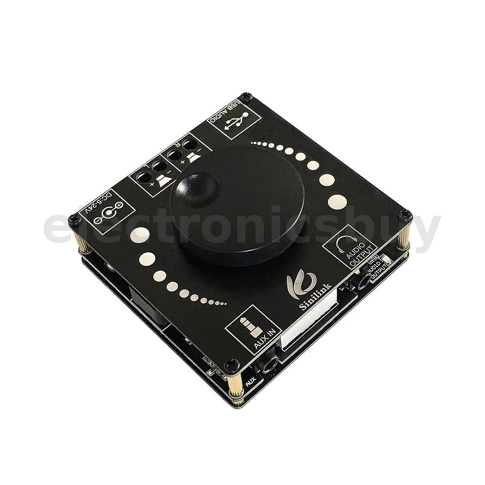 Xy-ap50h 50W + 50W HIFI Bluetooth 5.0 ไร้สาย TPA3116D2 ดิจิตอลเครื่องขยายเสียงสเตอริโอ 50Wx2 Amp Amp