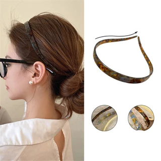 Non-clamping Bone Acetic Acid Headband สําหรับผู ้ หญิงฤดูร ้ อนใหม ่ แถบคาดศีรษะลื ่ น Headwear