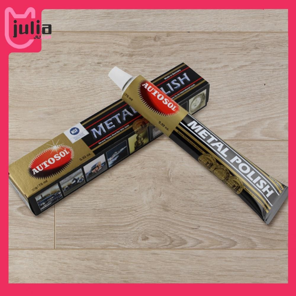 [ Julia1.th ] 50/100g ทําความสะอาดขัดวางโลหะทําความสะอาดสําหรับรอยขีดข ่ วนรถยนต ์ รถจักรยานยนต ์