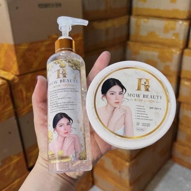 เมจิกไวท์ แพ็ดเกจใหม่ Magic White บอลีโลชั่้น ได้ทั้งเซท ครีม+เชรั่ม
