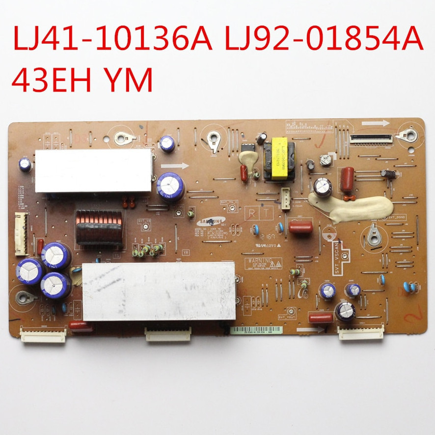 พลาสม่าบอร์ด LJ41-10136A LJ92-01854A 43EH YM สําหรับ Samsung Y-Board 43EH YM LJ92-01854A S43AX-YB01 
