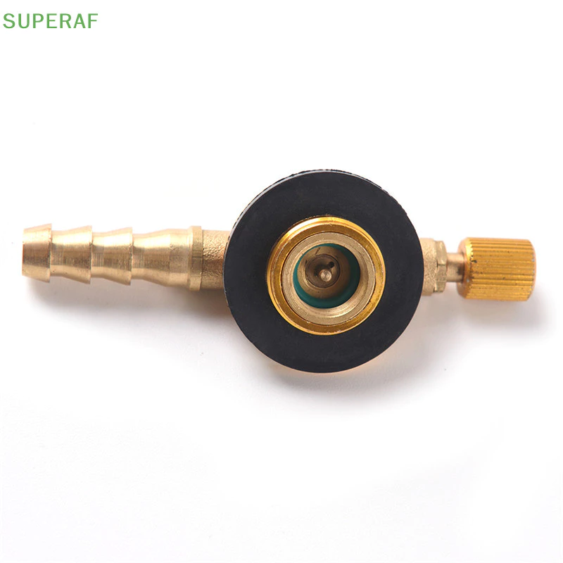Superaf เตาแก๊สแคมป์ปิ้งสแตนเลสสลับการชาร์จอะแดปเตอร์วาล์วพองร้อน thumbnail 5