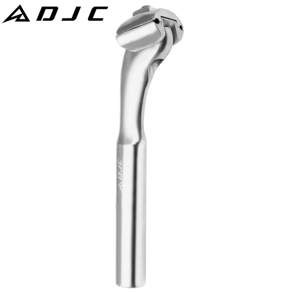Djc จักรยาน Seatpost ด้านหลังลอย 25.4/26.8/27.2 มม.x230 มม.Chrome Molybdenum เหล็กคงที่เกียร์อลูมิเนียมที่นั่งโพสต์
