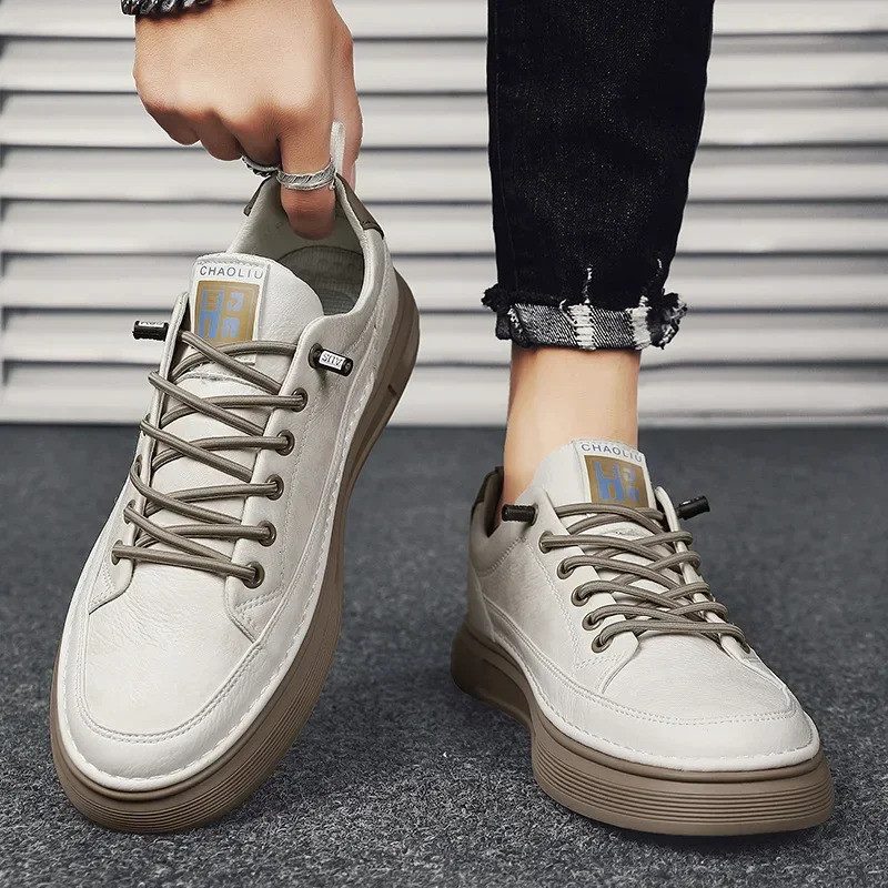 2024 Mens Casual รองเท้ากลางแจ้งขับรถเทนนิส Luxury Running รองเท้าผ้าใบแพลตฟอร์มหนัง Chefs Loafers แฟชั่นฤดูร้อนรองเท้าผ้าใบ