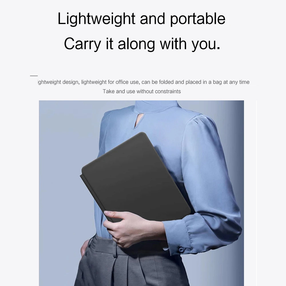 ภาษาไทย แป้นพิมพ์แม่เหล็กสําหรับ Xiaomi Pad 7 / 7 pro 11 Pad 6 11 นิ้ว Mi Pad 5 pro 11 "Pad 6s pro 12.4 "บลูทูธ Blacklit คีย์บอร์ดไร้สาย
