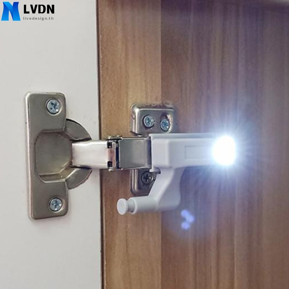 Universal LDE บานพับแสงตู้ห้องนอน 0.25W ไฟเซนเซอร์ LED ในตัวอุปกรณ์เสริมคุณภาพสูง