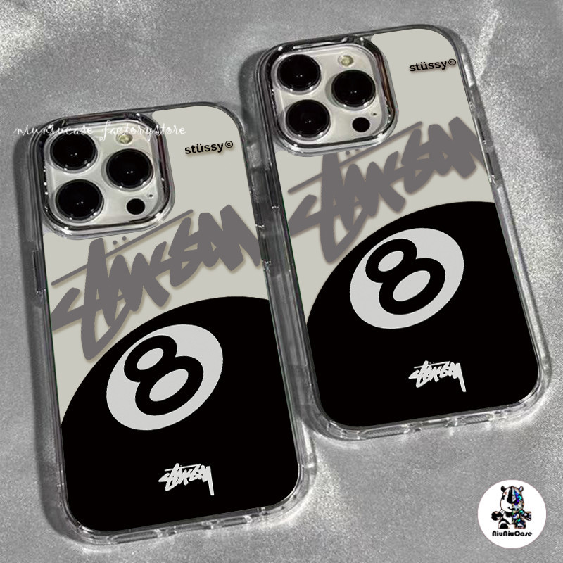 เคสไอโฟน11 ลายเซ็นบิลเลียด For iPhone 11 13 12 14 15 Pro Max X XS 7 8 Plus เคส รูปแบบโปร่งใส ซิลิโคนนุ่มกันกระแทก Case