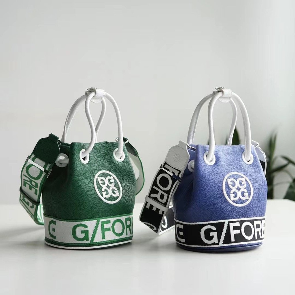 [G4] Golf Womens Gradient Color Portable One-Shoulder Messenger Bucket Type Drawstring Bag SB2419 6E