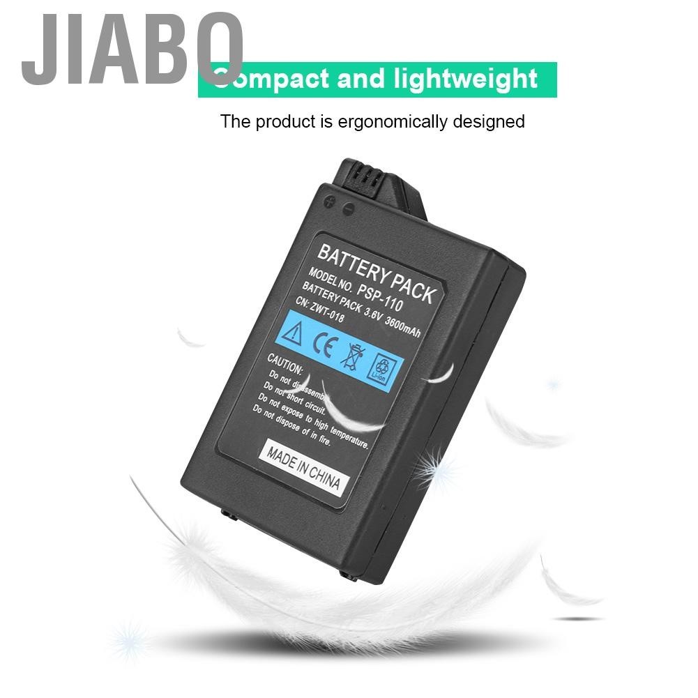 Jiabo Liion Battery Pack 3.6V แบบชาร์จไฟขนาดเล็กสำหรับ PSP1000