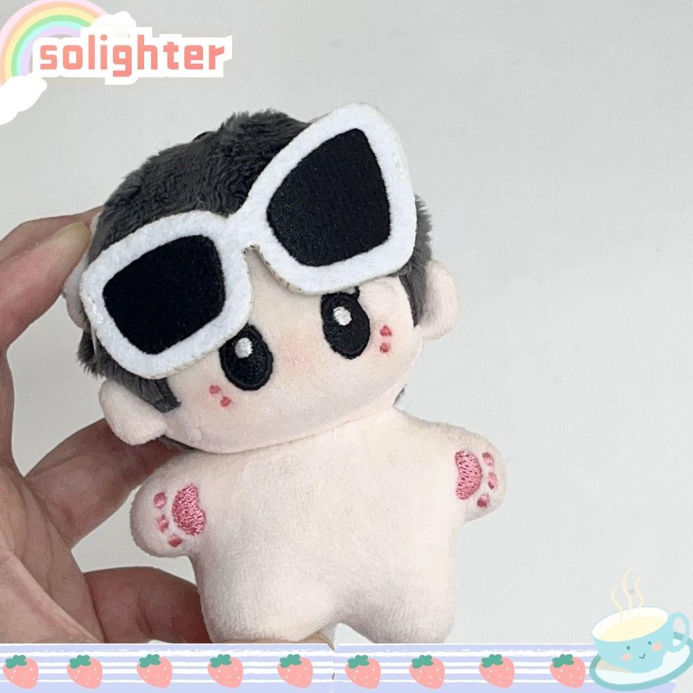 โซไลต์ ตุ๊กตาแว่นตา,เปลี่ยนแต่งตัวเกม น่ารัก ตุ๊กตาตุ๊กตาแว่นตา,ขายเท่านั้นเสื้อผ้าเล่นบ้านทนทาน5สีตุ๊กตาอุปกรณ์เสริมสําหรับ10/17/20ซม