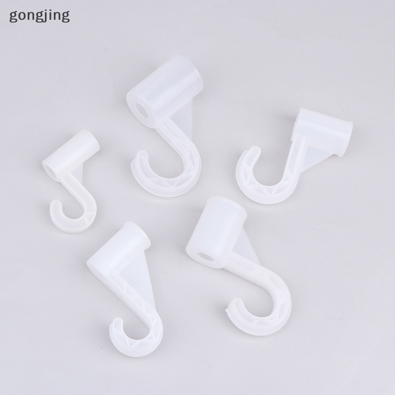 [Gong]10 ชิ้นพลาสติกหนา Hook สําหรับชุด Locker ชั้นวางตู้เสื้อผ้า Hook Fitgs DIY Party Supplies เด็กเต็นท์เกมห้องข้อต่อ th